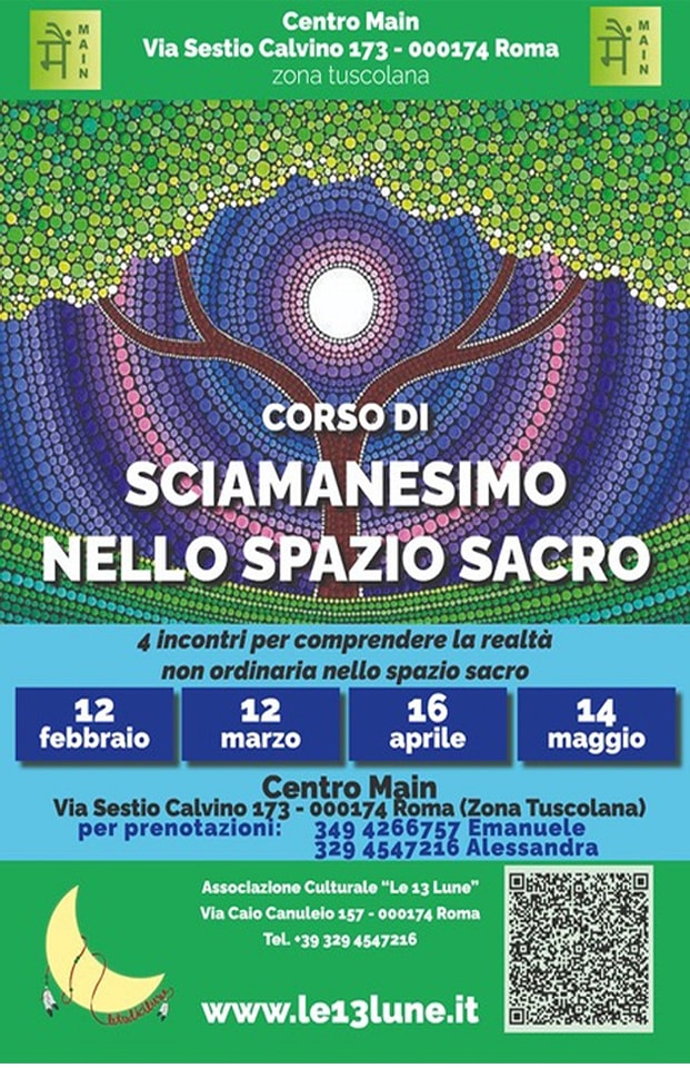 corso sciamanesimo nello spazio sacro